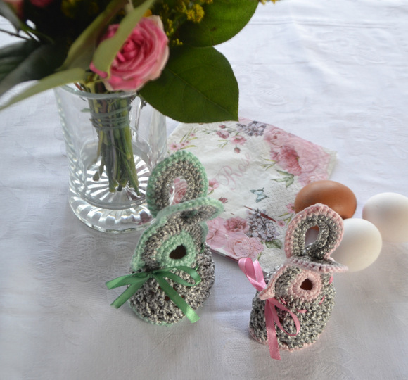 Süße Häschen für die Osterdeko * Osterhase * Häkelanleitung