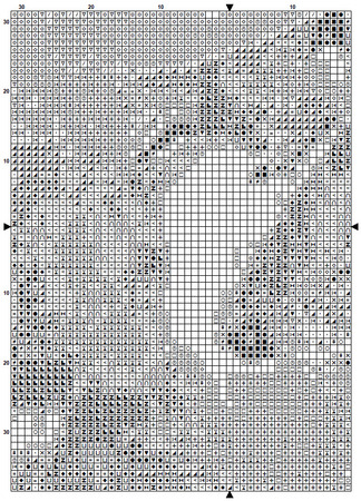 Fox 3 Cross Stitch Pattern PDF