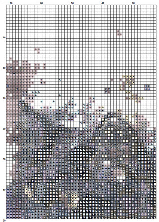 Black Cat 1 Cross Stitch Pattern PDF