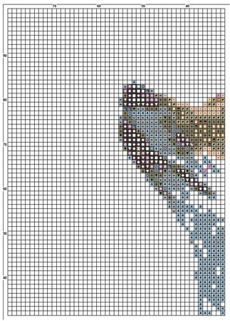 Fox 2 Cross Stitch Pattern PDF