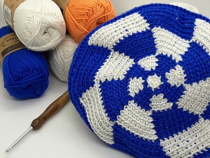 CAL Mystery Tasche Fair Isle häkeln