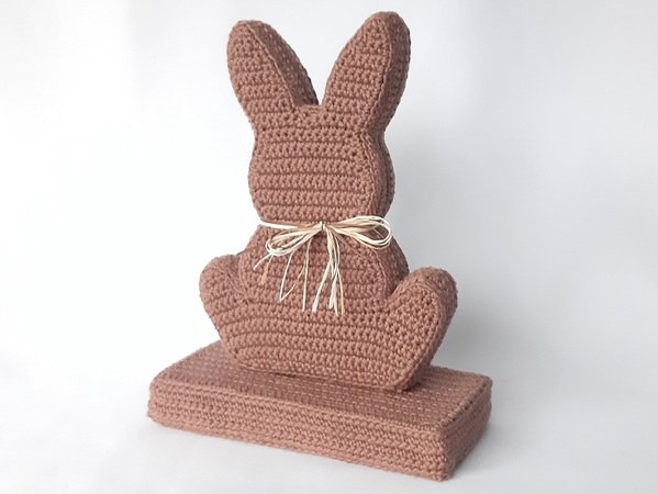 Bunny basket 3 in 1 - crochet pattern