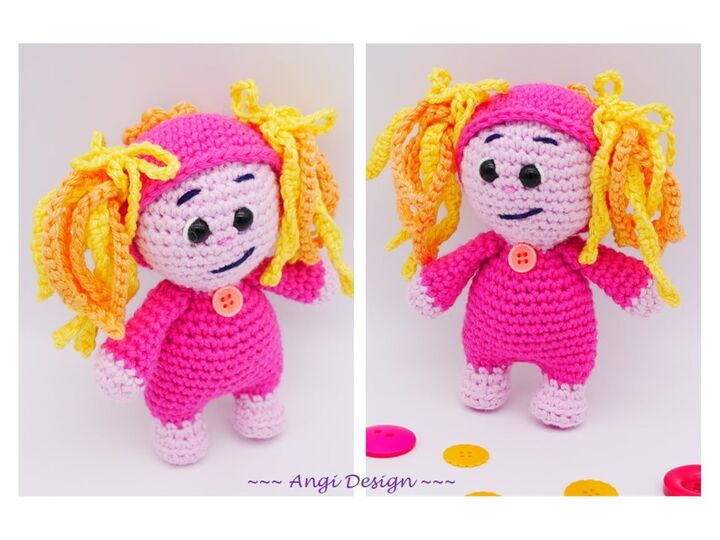 Anleitung Das lustige Wuschelköpfchen