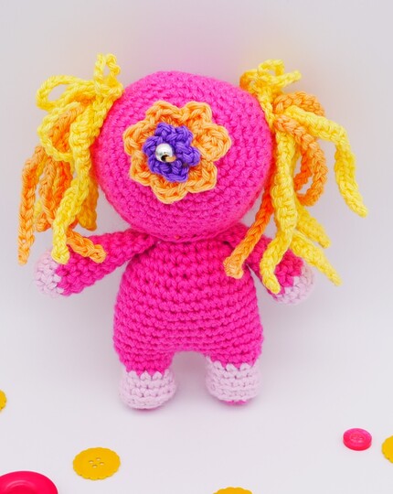 Anleitung Das lustige Wuschelköpfchen