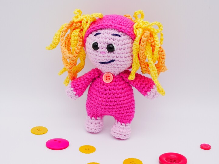 Anleitung Das lustige Wuschelköpfchen