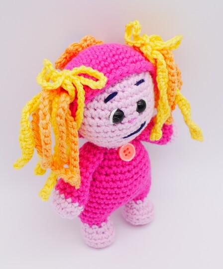 Anleitung Das lustige Wuschelköpfchen