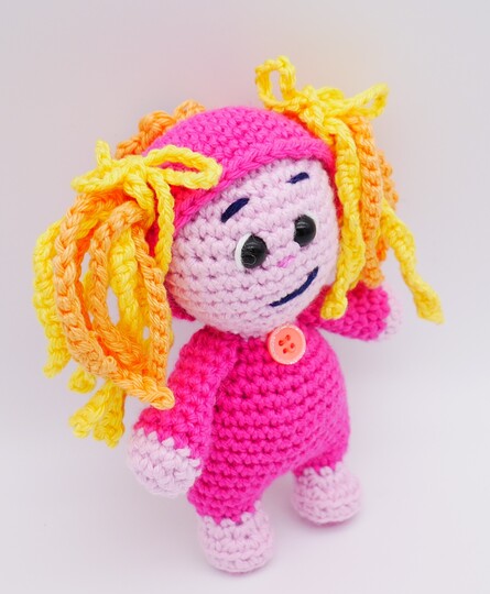 Anleitung Das lustige Wuschelköpfchen