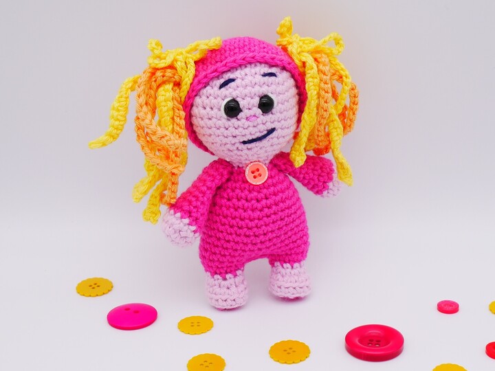 Anleitung Das lustige Wuschelköpfchen