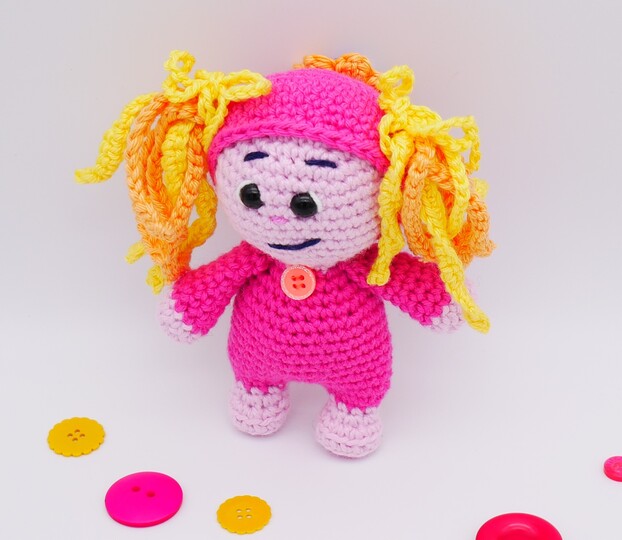 Anleitung Das lustige Wuschelköpfchen