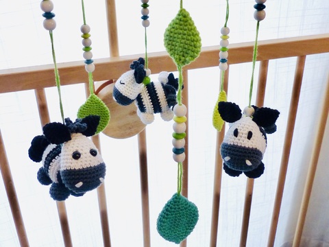 Mobile kleines Zebra