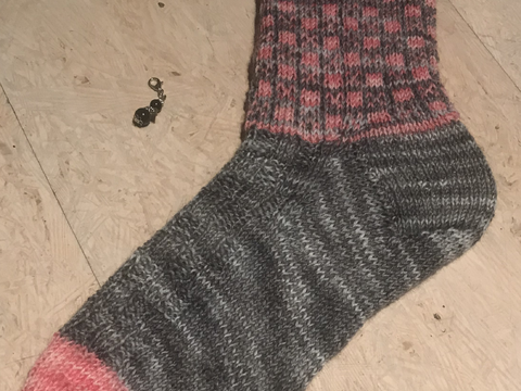 Anleitung Kreuzsocken