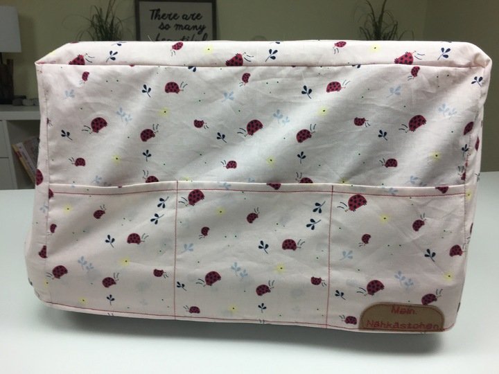 Nähanleitung Nähmaschinenabdeckung / Nähmaschinenhaube selber nähen