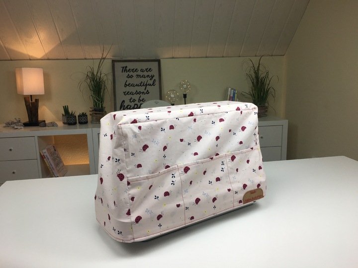 Nähanleitung Nähmaschinenabdeckung / Nähmaschinenhaube selber nähen