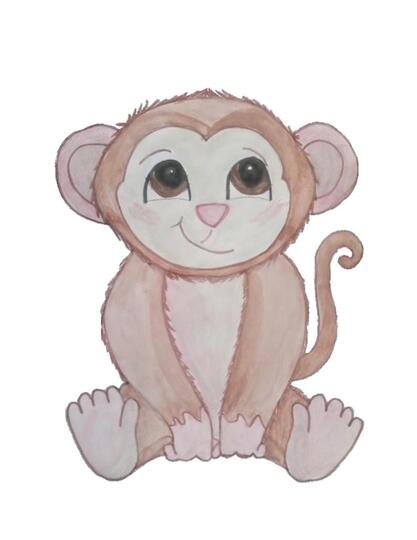 Clipart Set of 6 safari animals, png