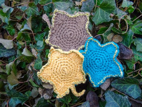 Ahornblatt häkeln Anleitung + Video