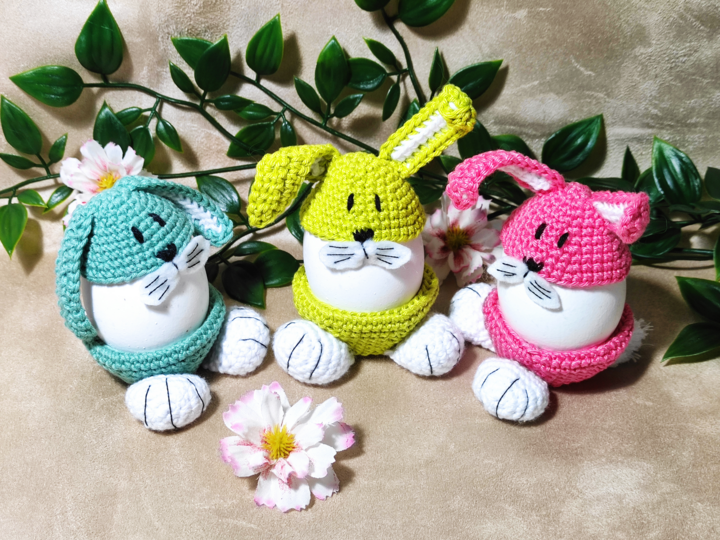 Anleitung Eierbecher-Hasen