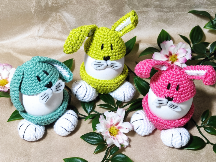 Anleitung Eierbecher-Hasen