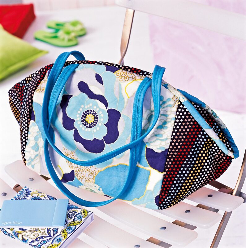 Nähanleitung: SHOPPER MIT BLUMENSTOFFEN