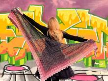 Distortion, das lustige Knubbeltuch - 4 Formen - symmetrisch & asymmetrisch