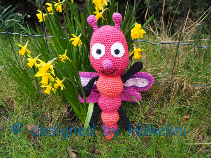 Libelle „Bella“ - Häkelanleitung von Häkelini