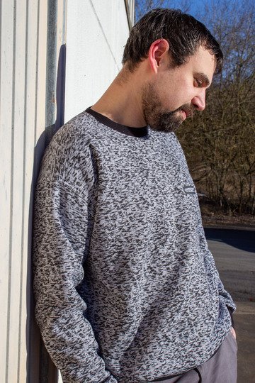 Schnittmuster Sweater mit überschnittenen Schultern Herren Gr. 44 - 64