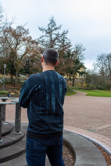 Schnittmuster Sweater mit überschnittenen Schultern Herren Gr. 44 - 64