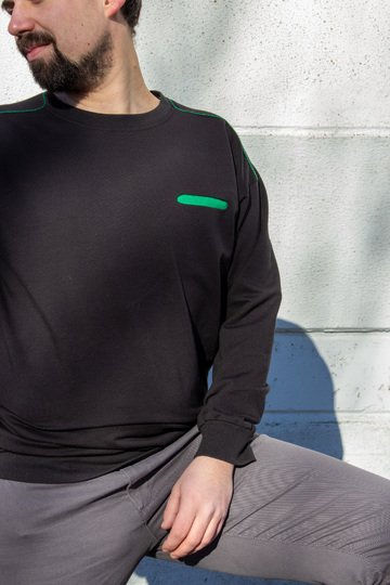 Schnittmuster Sweater mit überschnittenen Schultern Herren Gr. 44 - 64