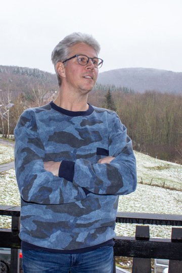 Schnittmuster Sweater mit überschnittenen Schultern Herren Gr. 44 - 64