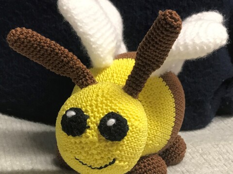 Häkelanleitung Biene