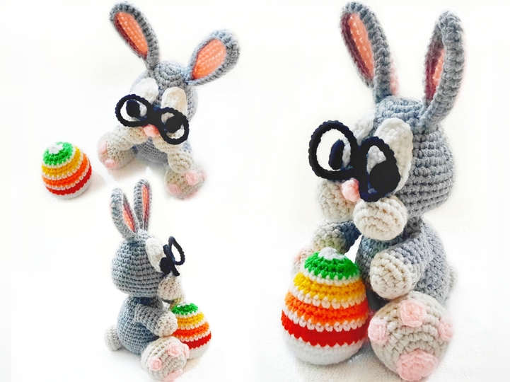 Häkelanleitung Osterhase Ternura Amigurumi