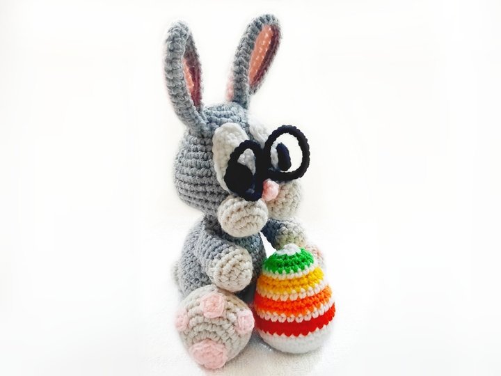 Crochet pattern Easter Bunny Ternura Amigurumi