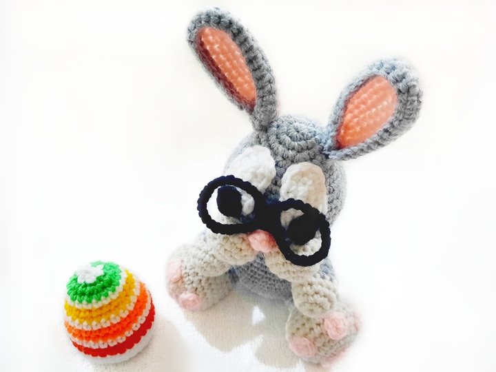Crochet pattern Easter Bunny Ternura Amigurumi