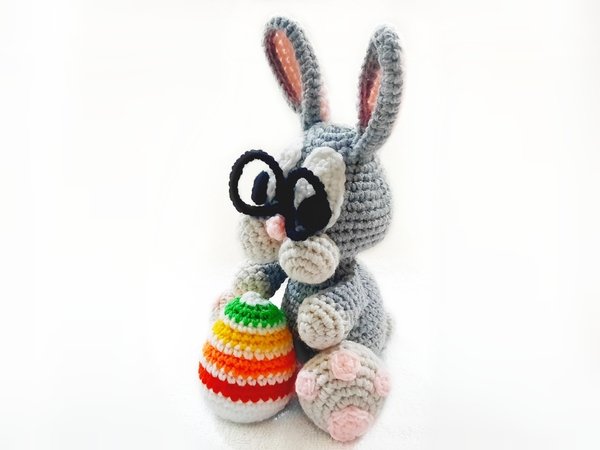 Crochet pattern Easter Bunny Ternura Amigurumi