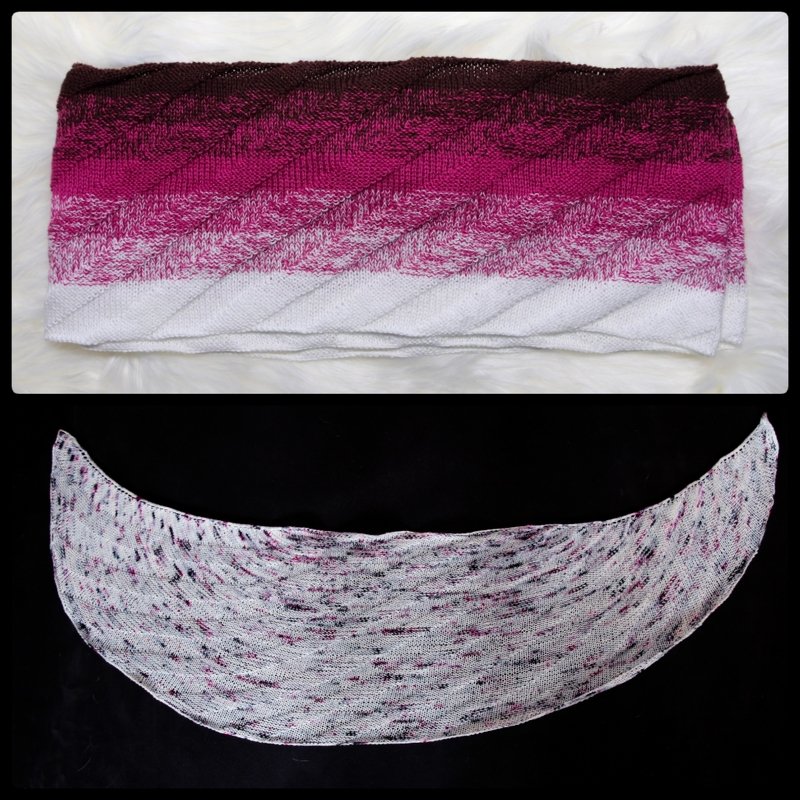 Loop &amp; Shawl Set Windwaves 2 Knitting Patterns