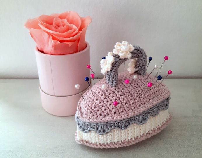 Nadelkissen häkeln - "Bügeleisen" - Häkelanleitung PDF