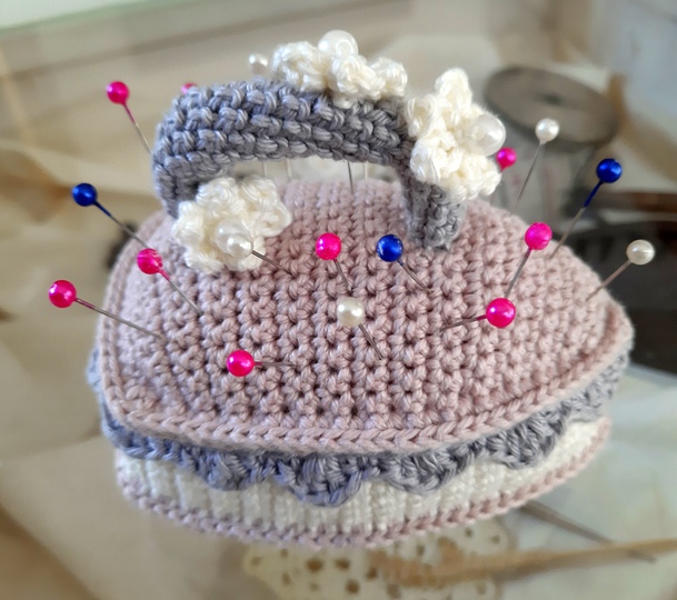 Nadelkissen häkeln - "Bügeleisen" - Häkelanleitung PDF