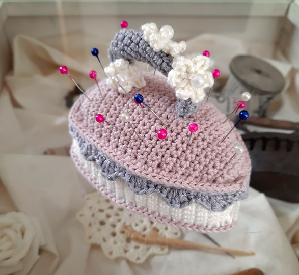 Nadelkissen häkeln - "Bügeleisen" - Häkelanleitung PDF