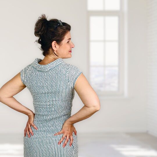 Jerseykleid Agda Gr. 34-46 Schnittmuster und Nähanleitung