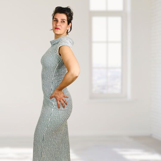 Jerseykleid Agda Gr. 34-46 Schnittmuster und Nähanleitung