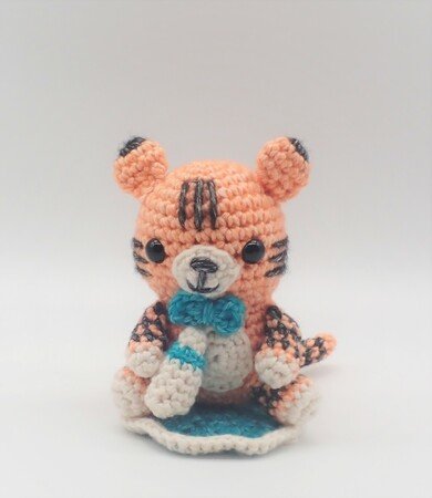 Baby Tiger - Crochet Amigurumi Pattern - English