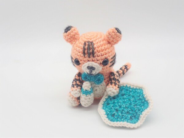 Baby Tiger - Crochet Amigurumi Pattern - English