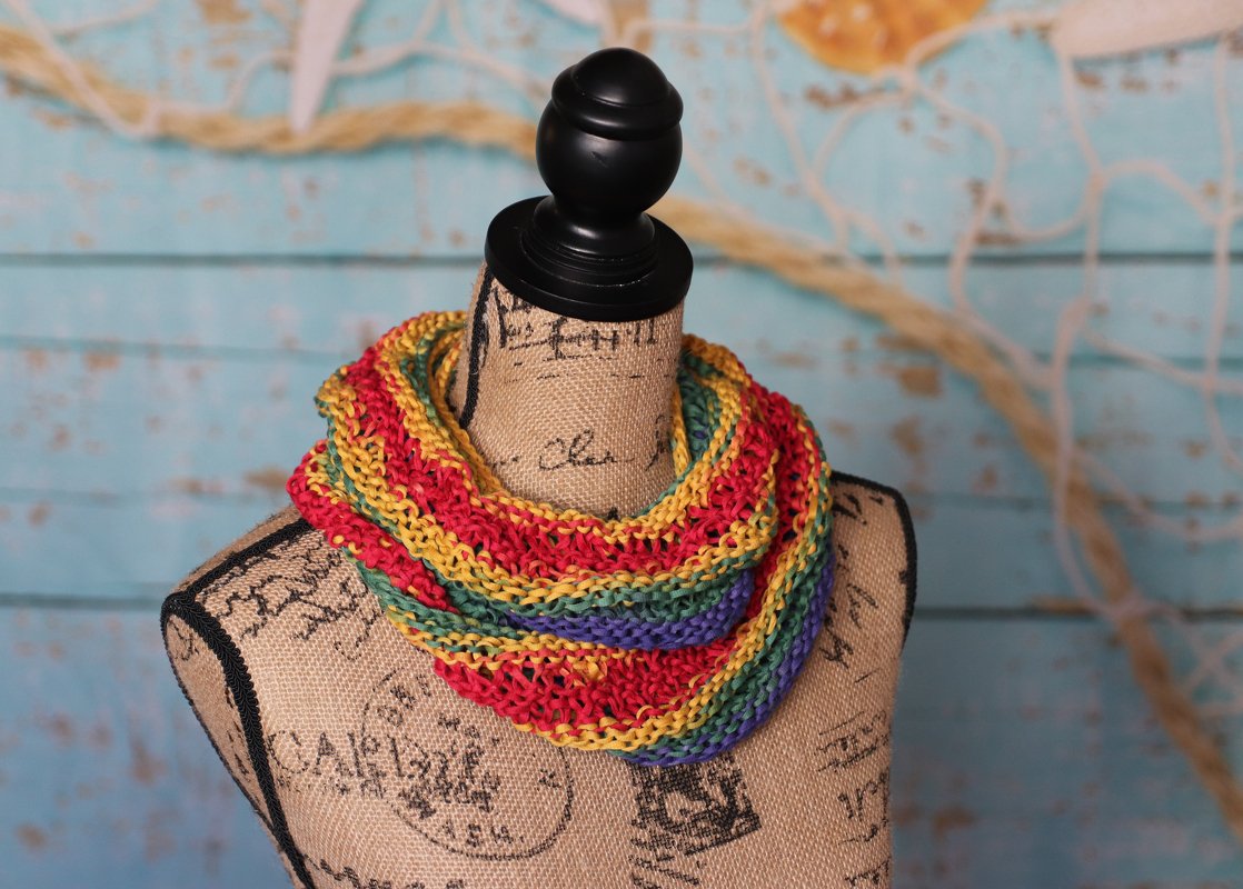 Summer Loop Sky Flower Knitting Pattern