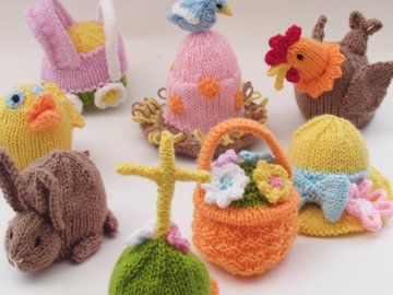 Easter Terrys Chocolate Orange Cosies Knitting Pattern