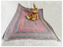Häkelanleitung Kuscheldecke // Babydecke Lana