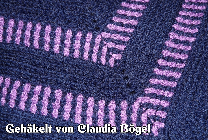 Häkelanleitung Kuscheldecke // Babydecke Lana