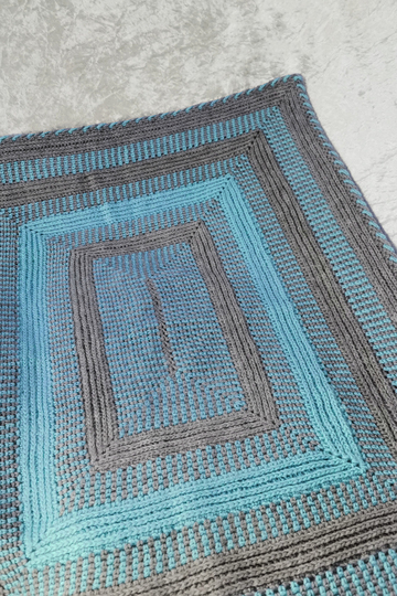 Häkelanleitung Kuscheldecke // Babydecke Lana