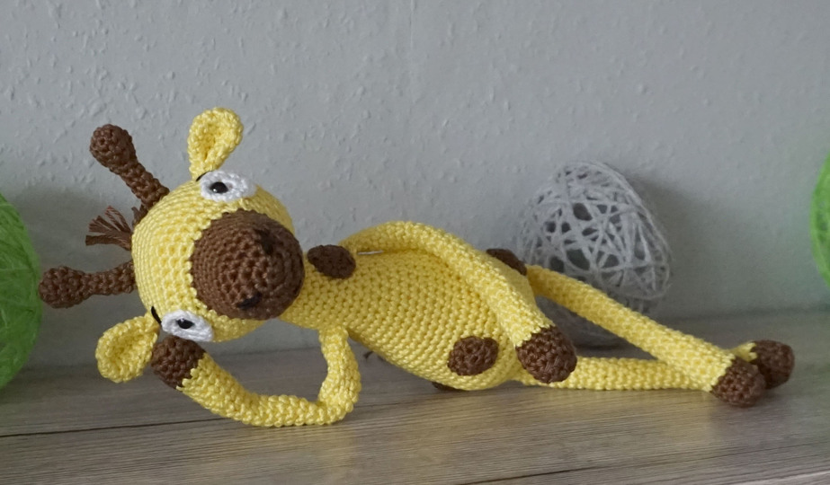Häkelanleitung Schlenker Giraffe Joy