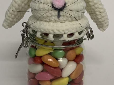 Häkelanleitung "Häsleinglas" von Otti.Berlin