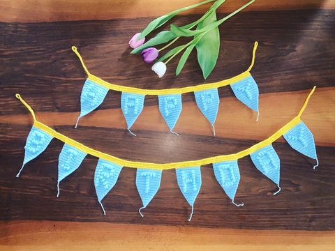 Anleitung Wimpel Schriftzug Happy Birthday