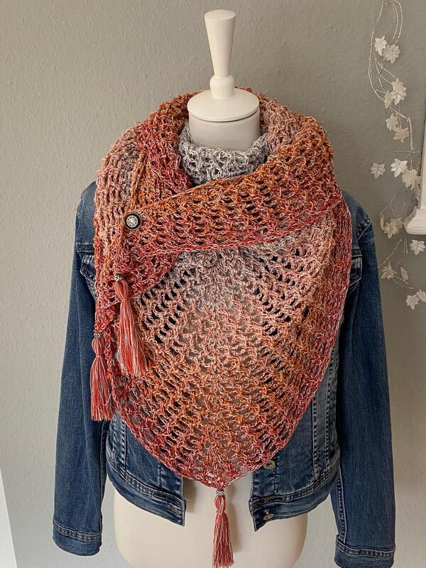 Häkelanleitung Tuch Four Seasons - Bild 6